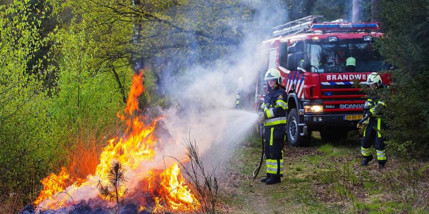 Felle brand op landgoed Venrode in Boxtel snel gedoofd