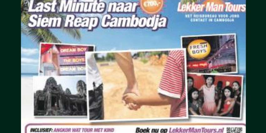 Schokkende advertentie is campagne tegen kindersekstoerisme  