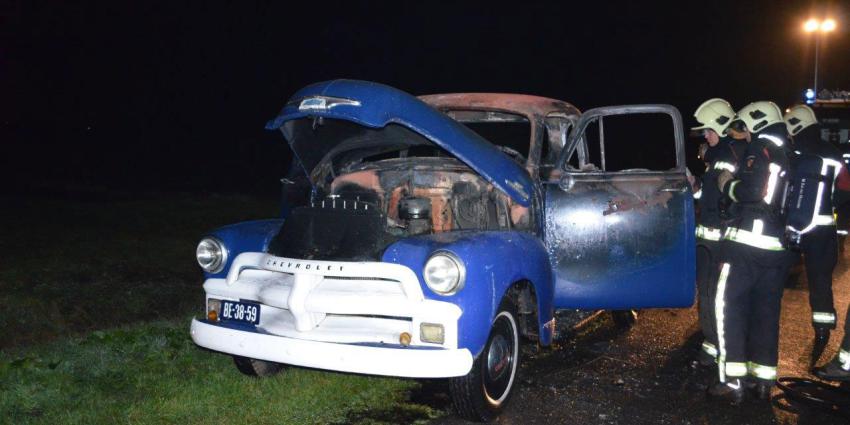 Oldtimer getroffen door brand
