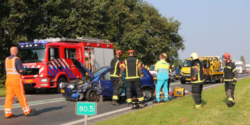 Zwaar gewonde bij ongeval op N34 bij Borger