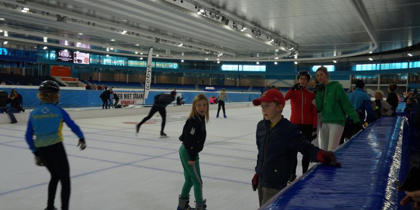 Open dag ijsstadion Thialf druk bezocht