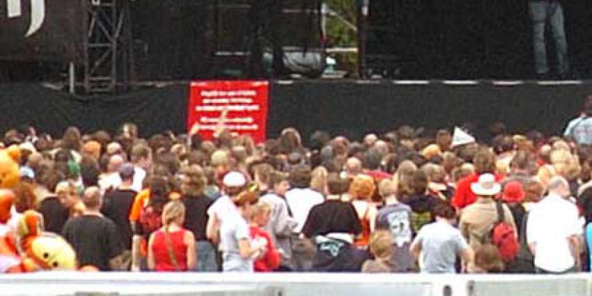 Meerdere mensen betast tijdens Parkpop Den Haag
