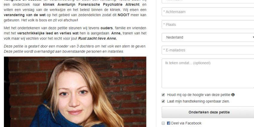 Petitie massaal getekend na vondst Anne Faber