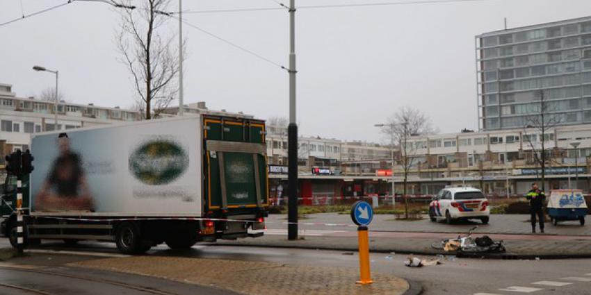 fietser, gewond, aanrijding, vrachtwagen, amsterdam, osdorp