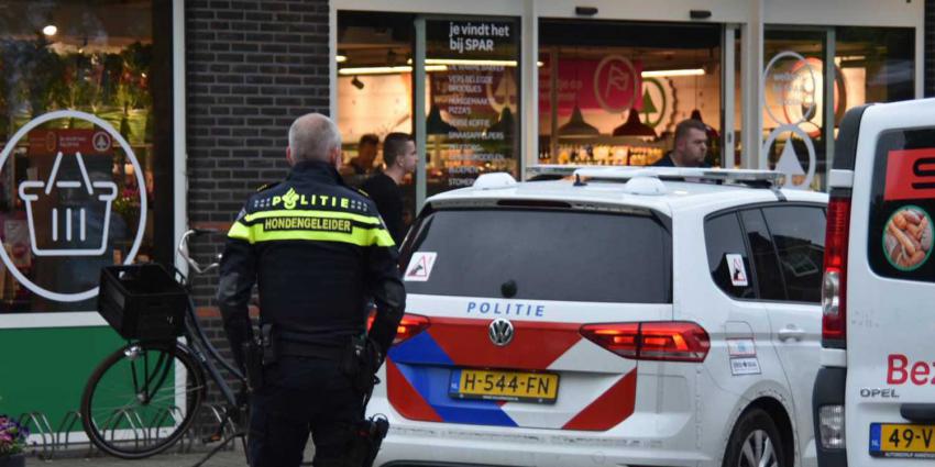 politie-supermarkt-overval