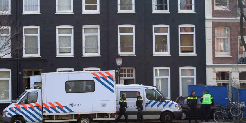 Grote politieactie gaande Houtmankade Amsterdam