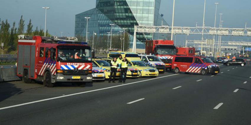 Rampenoefening in Leidsche Rijntunnel