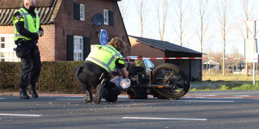 Politie onderzoek aanrijding
