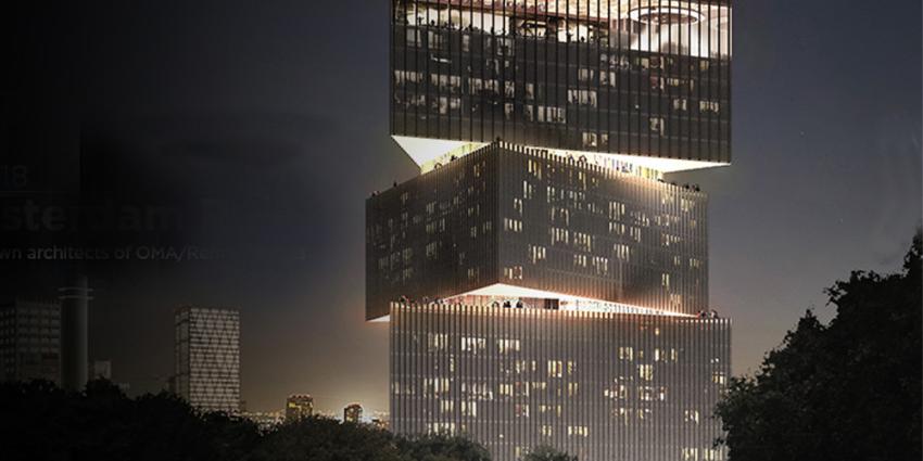 Grootste hotel in de Benelux van Rem Koolhaas bij RAI Amsterdam