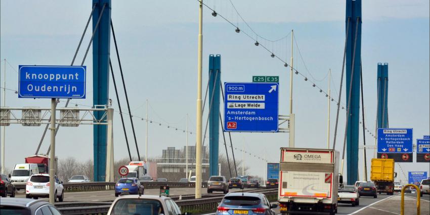 Zeer ernstige verkeershinder rond Utrecht in najaar door werkzaamheden A12