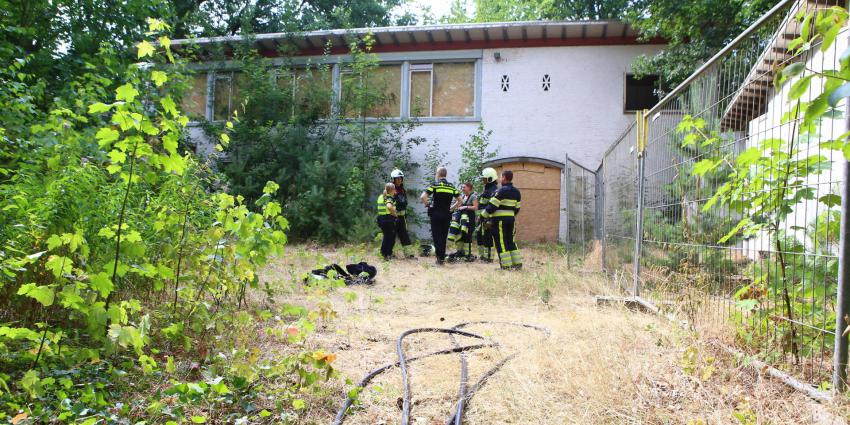 Brand in verlaten pand in Boxtel