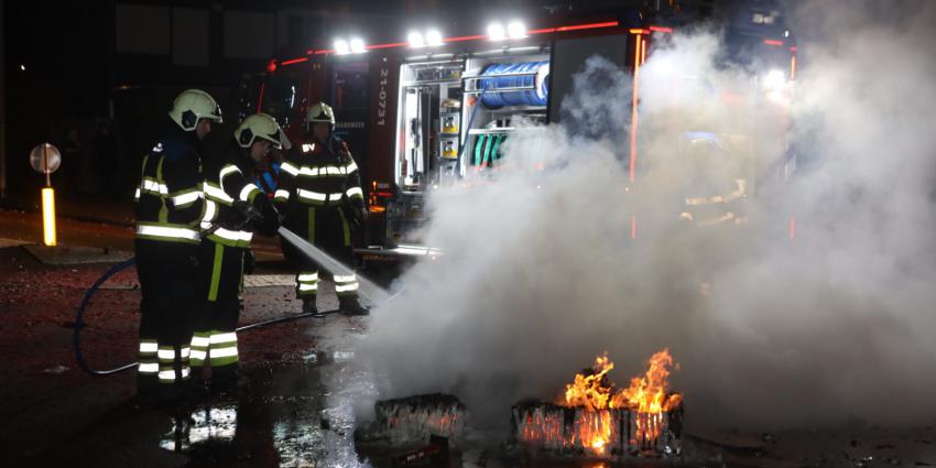 Brandweer: Toename aantal incidenten tijdens oud en nieuw