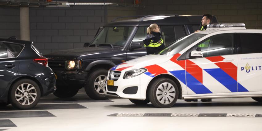 overleden persoon in parkeergarage