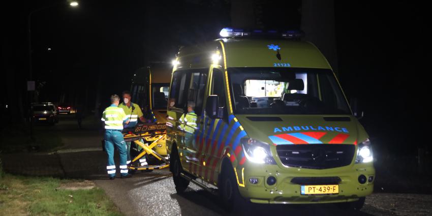 Ambulances ter plaatse
