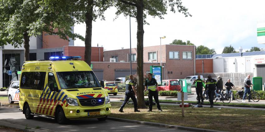 fietser gewond bij aanrijding