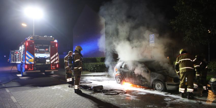Auto uitgebrand