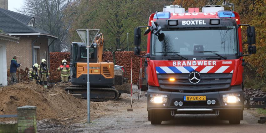 Brandweer controleert situatie