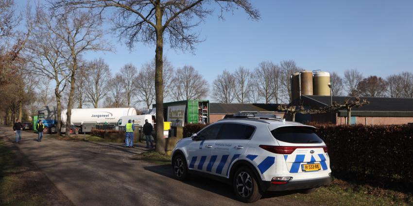 NVWA aanwezig op pluimveebedrijf