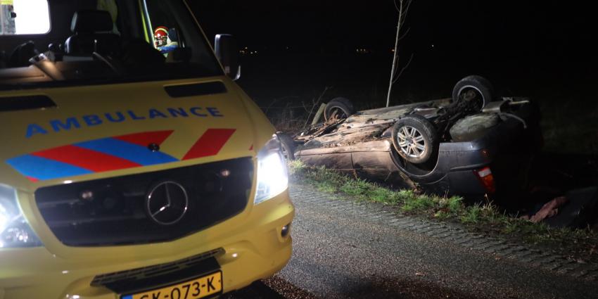 auto in de sloot