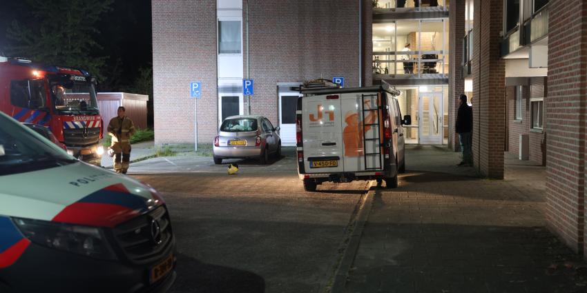 Hulpdiensten ter plaatse voor wateroverlast