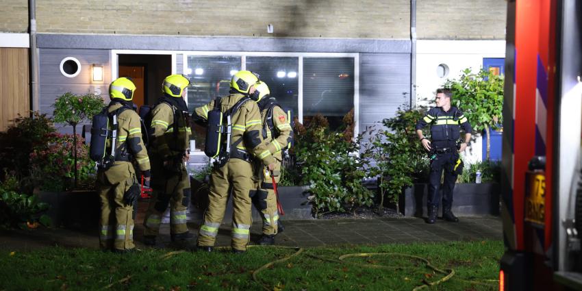 Hulpdiensten ter plaatse