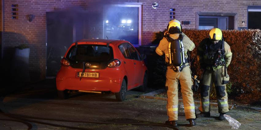 Forse rookontwikkeling uit woning