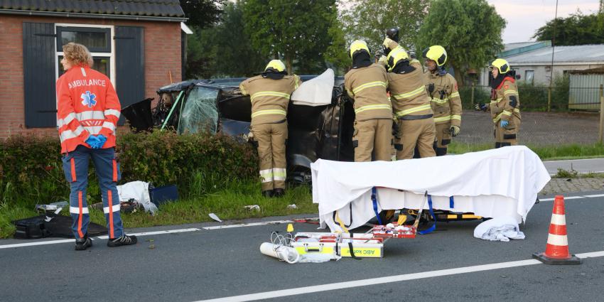 Hulpdiensten ter plaatse