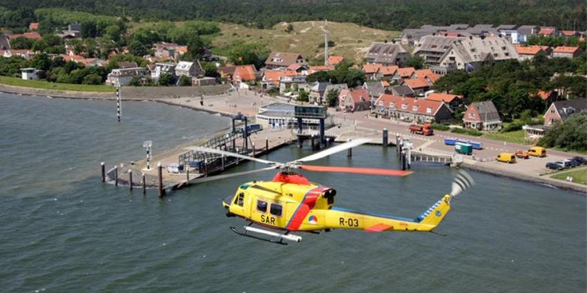 Schepen in de problemen boven de Waddeneilanden