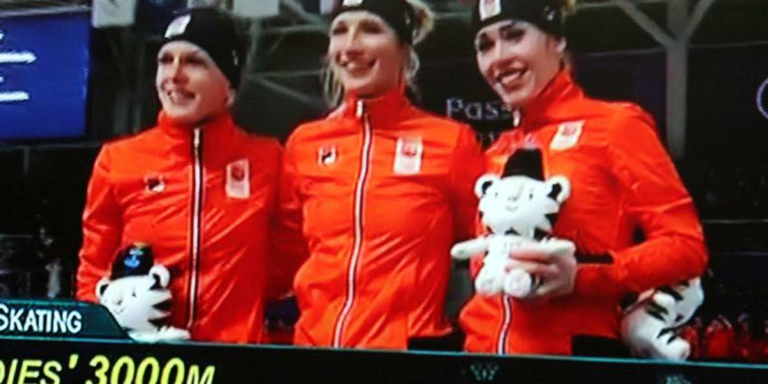 Nederlanders pakken goud, zilver én brons op 3000 meter