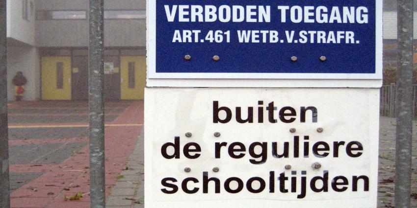Verwarde man zorgt voor opschudding in en rond Tilburgse school