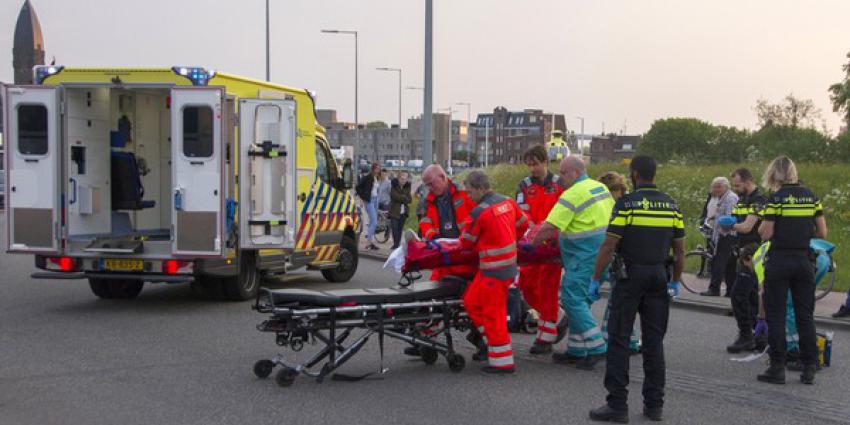 Ernstig eenzijdig ongeval met scooterrijder
