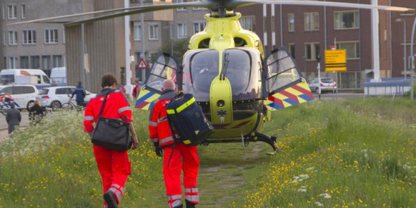 Ernstig eenzijdig ongeval met scooterrijder