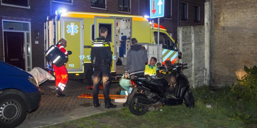 Scooterrijder ernstig gewond na ongeval