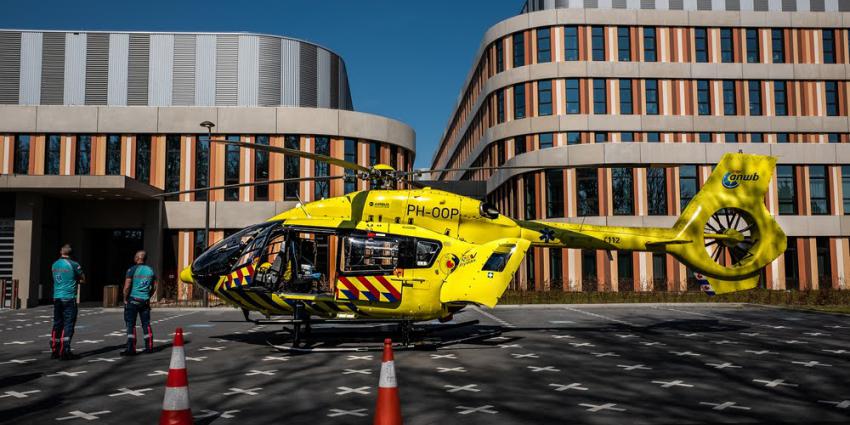 Traumahelikopter voor ziekenhuis