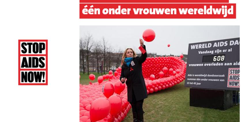 Angela Groothuizen:ruim duizend vrouwen per dag overlijden aan AIDS
