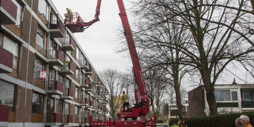 Brandweer in actie om stormschade 
