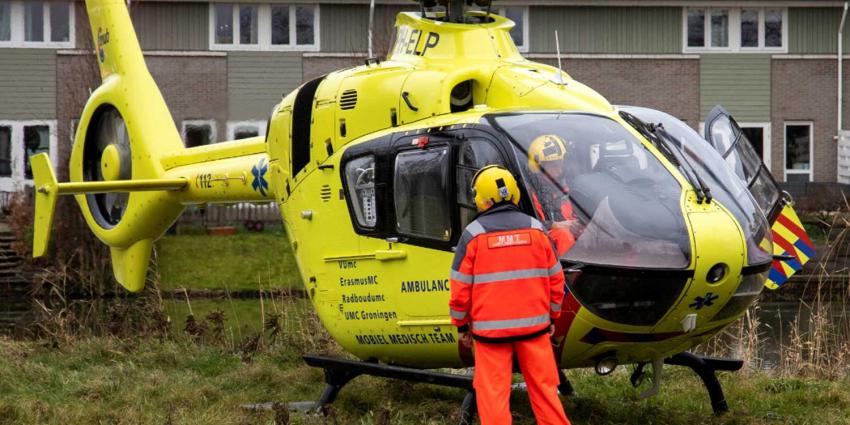 Massale inzet hulpdiensten voor kindje