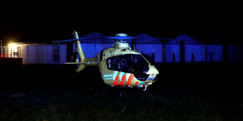 traumaheli-donker-zwaailicht