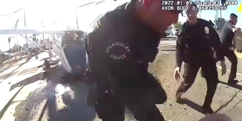 Politie redt gecrashte piloot op nippertje van tweede crash, nu met trein