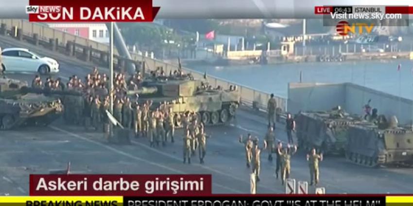 Doden en gewonden bij mislukte couppoging in Turkije