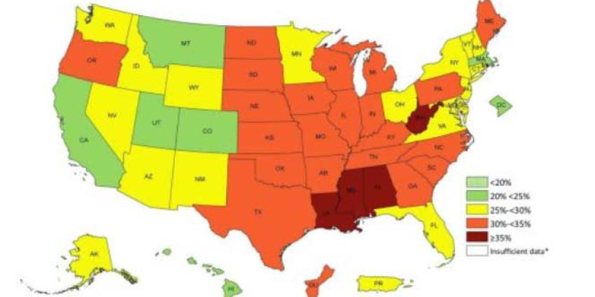 OBESOGENE OMGEVINGEN' TE HERKENNEN VANUIT DE RUIMTE