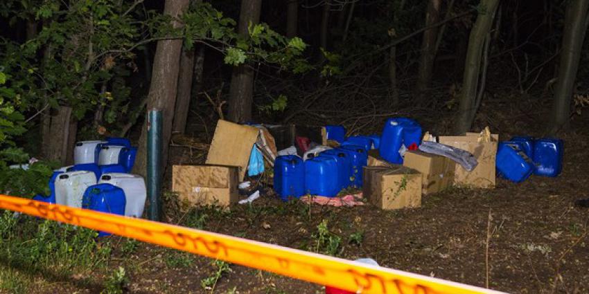 Tientallen vaten gevonden in bosgebied Sint-Oedenrode
