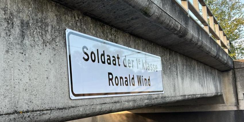 Viaduct vernoemd naar Ronald Wind