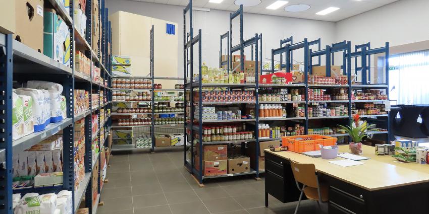 Magazijn voedselbank Eemsdelta