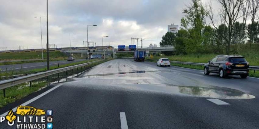 A2 bij knooppunt Amstel zeker tot na ochtendspits dicht