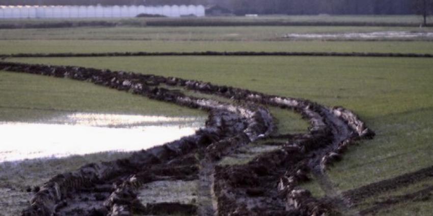 Gestolen auto vastgereden teruggevonden in weiland Boxtel