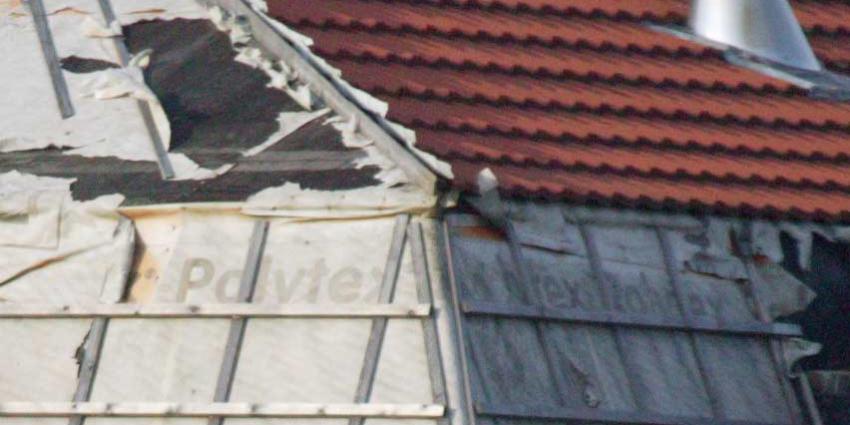 Zware windhoos treft Voorthuizen
