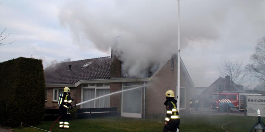 foto van woningbrand | Henk Brunink