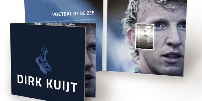 PostNL eert Dirk Kuijt met zilveren postzegel