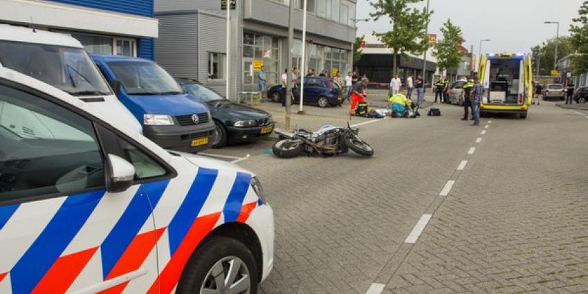  Zwaargewond na wheelie met motor